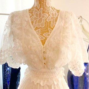 White Lace Dress